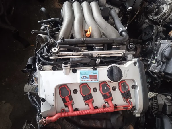 AUDI A4 2L ALT SILVER COVER MOTOR ENGINE